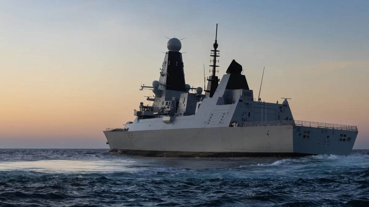 hms dragon — GB news