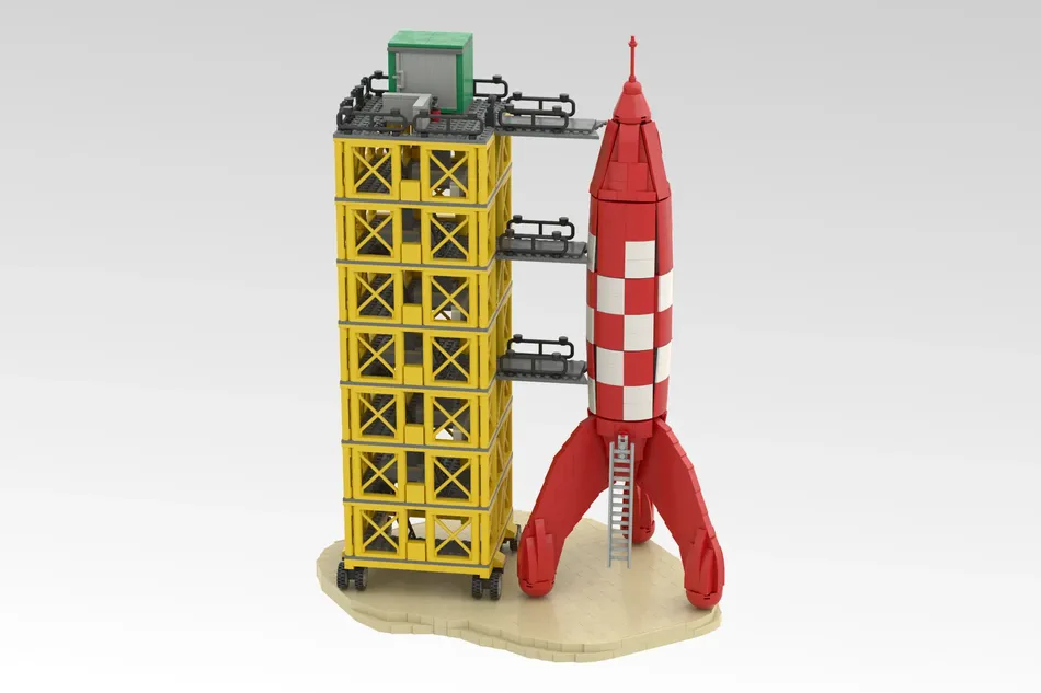 lego tintin moon rocket — GB news