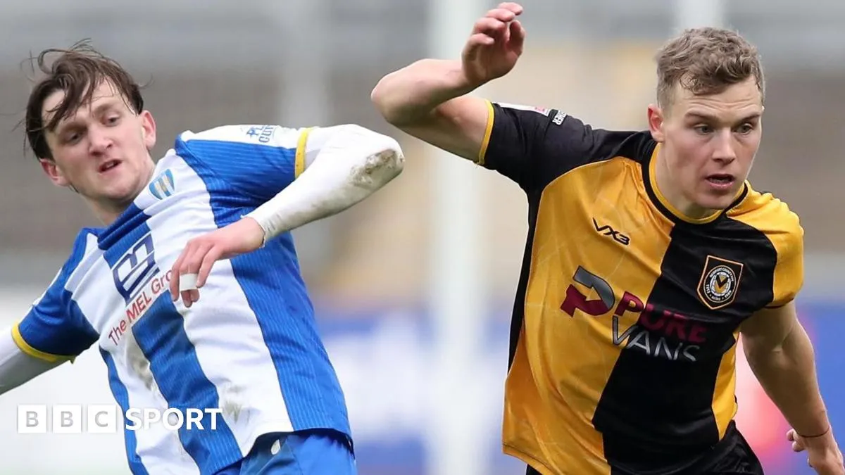 newport county vs colchester — GB news