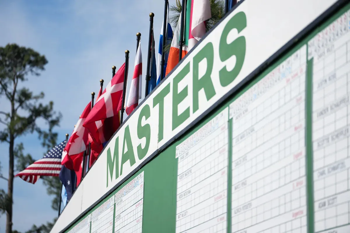 masters leaderboard — GB news