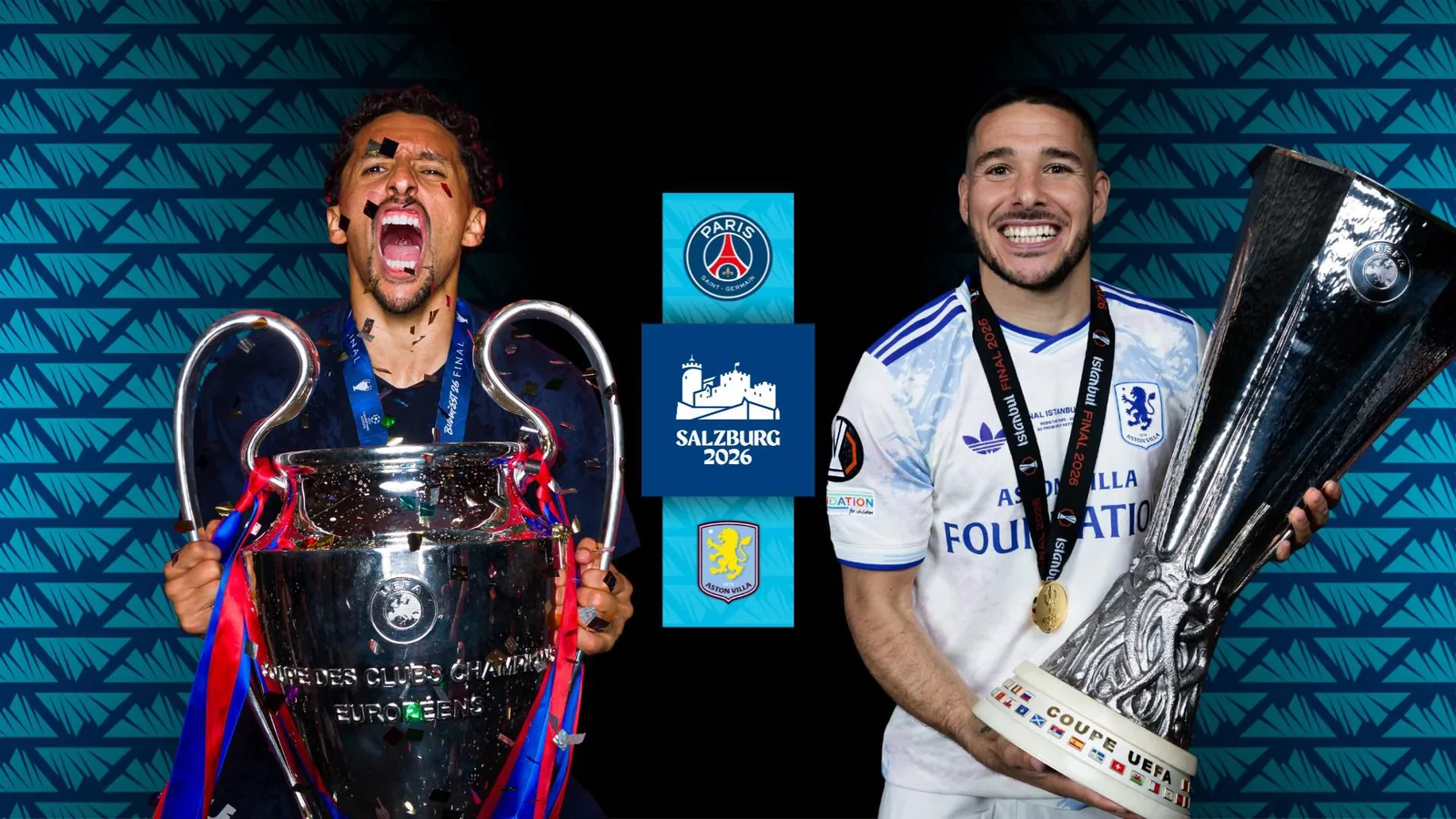 Paris vs Aston Villa Super Cup preview: Where to watch, kick-off time, predicted line-ups - UEFA.com