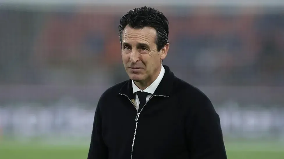 Aston Villa manager Unai Emery