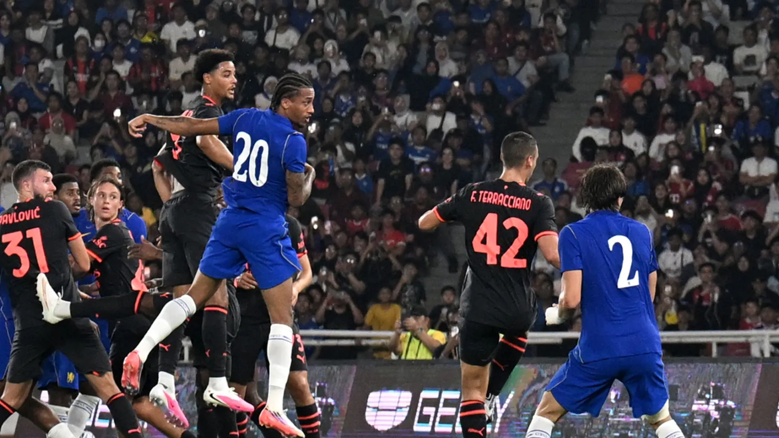 Joao Pedro nodded Chelsea ahead moments before half-time
