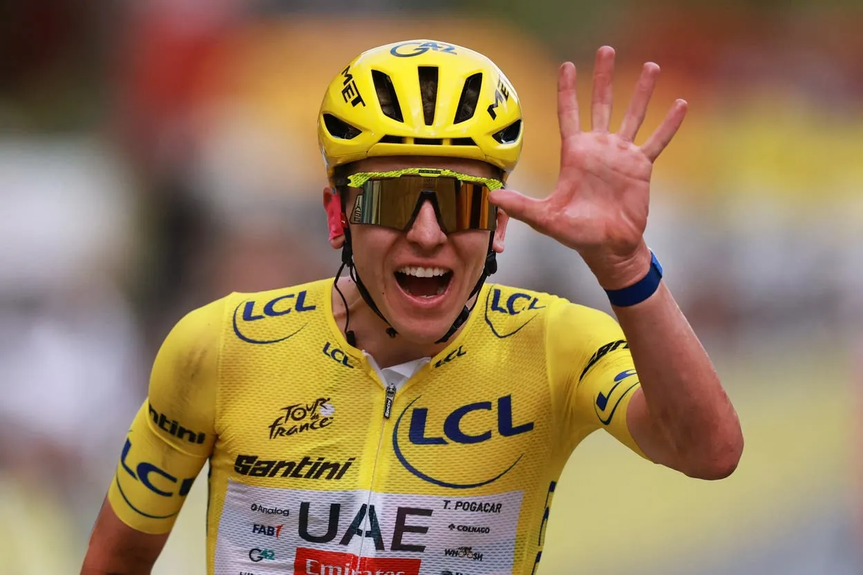 Tadej Pogacar returns to the Vuelta after winning his fifth Tour de France title