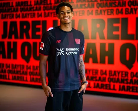 Arsenal are hopeful of signing England defender Jarell Quansah from Leverkusen.