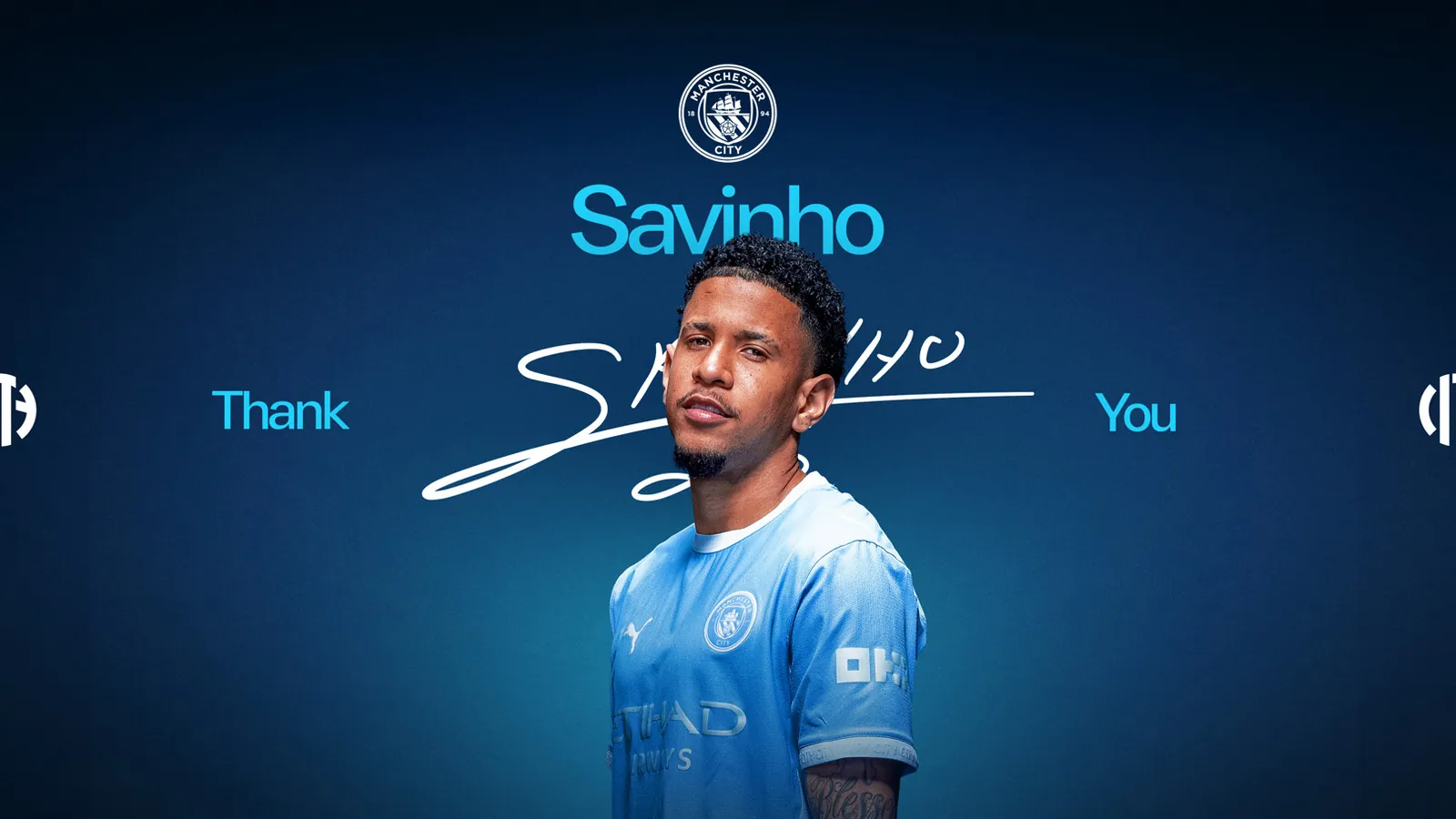 Savinho signs for Spurs