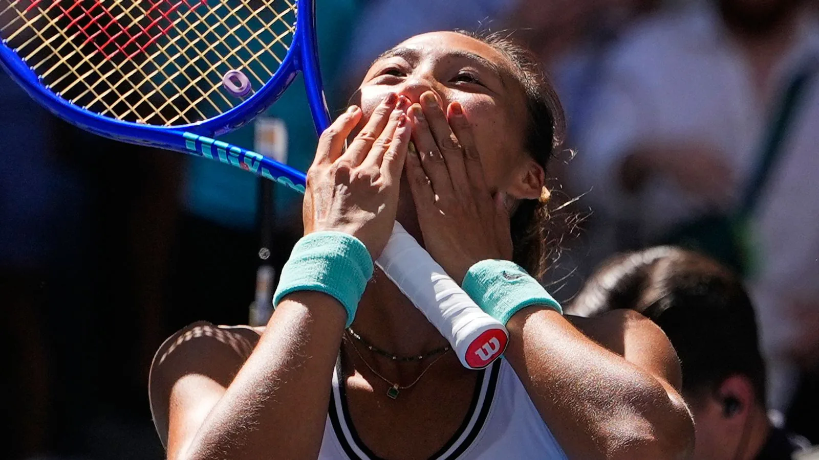 US Open tennis 2026: Zheng stuns Swiatek in straight sets despite losing first five games, Osaka v Rybakina and more on day nine – live
