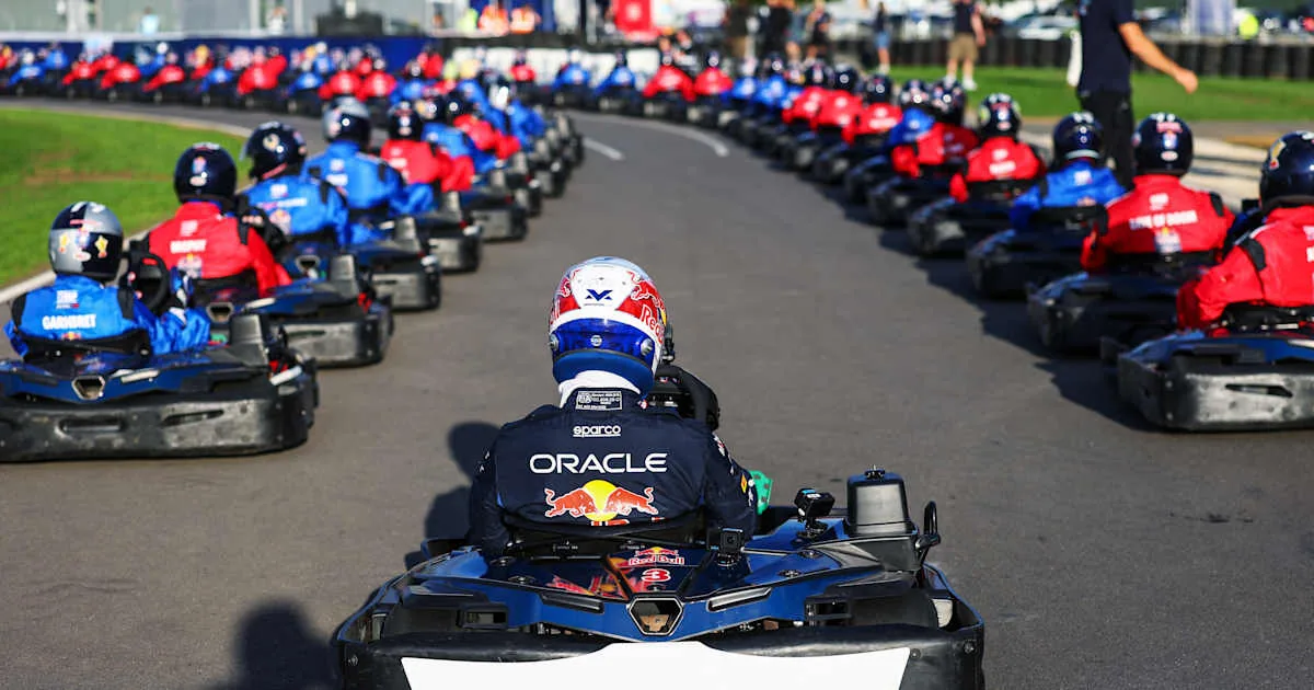 I raced against Max Verstappen ... for 10 seconds: Inside the chaos of Max vs 100