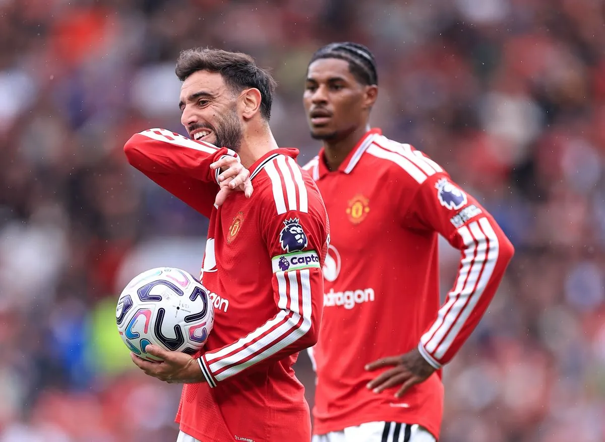 Rashford and Bruno Fernandes